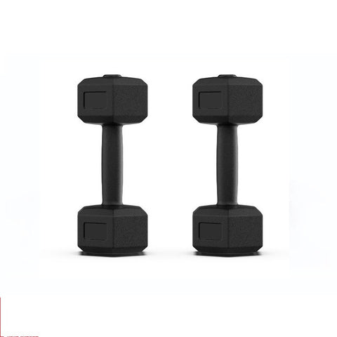 Dumbells Men's Arm Muscle Training Household Rubberized Dumbbells Female Fitness Equipment