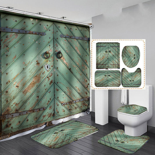 Digital Printing Waterproof Polyester Bathroom