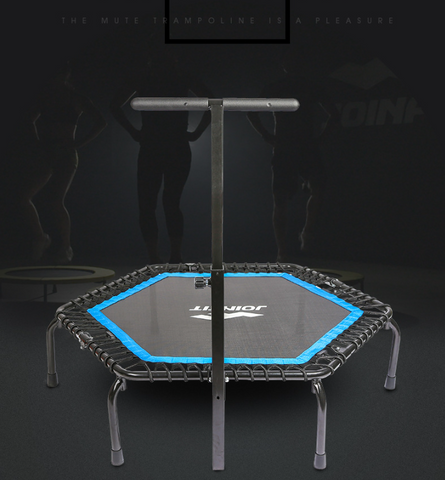 Trampoline Home Children Women Men Gym Class Trampoline Fitness Handrail Trampoline