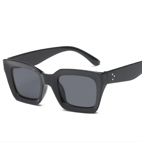 Sunglasses polygonal sunglasses flat lens