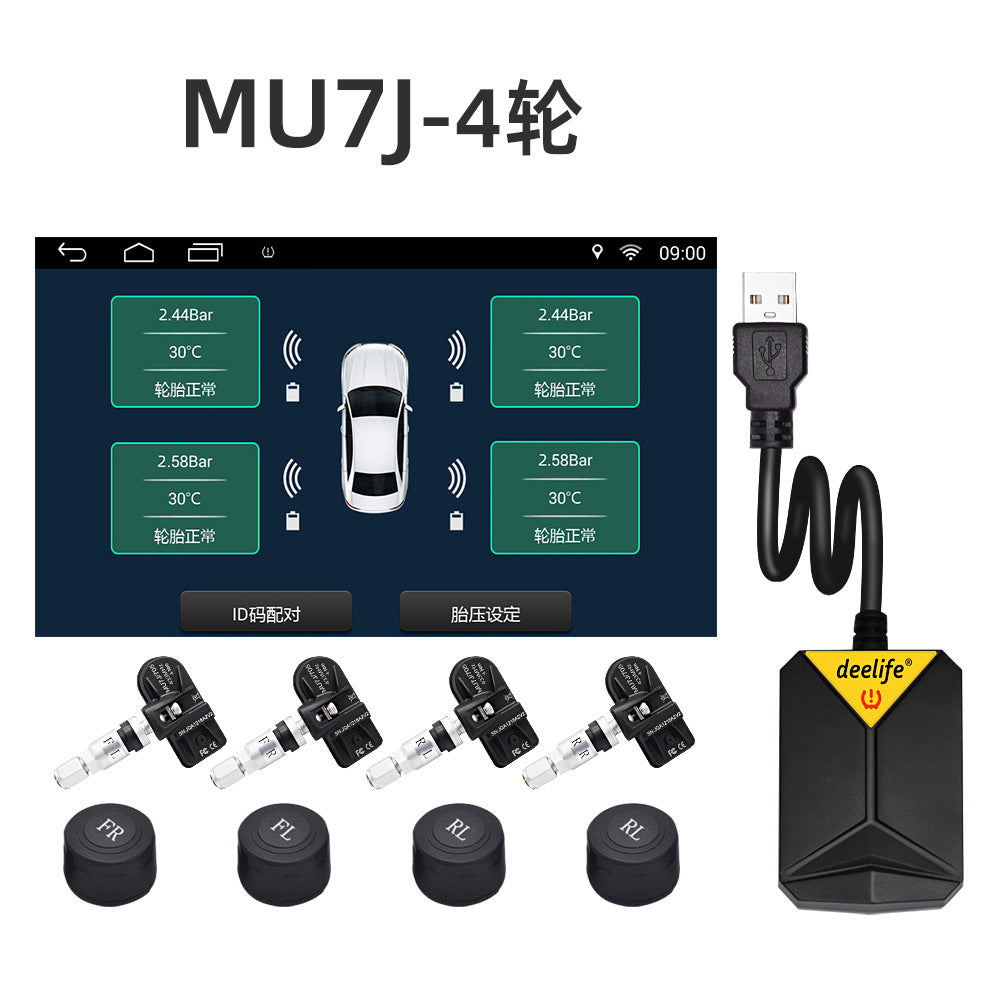 Car Android Tire Pressure Monitor