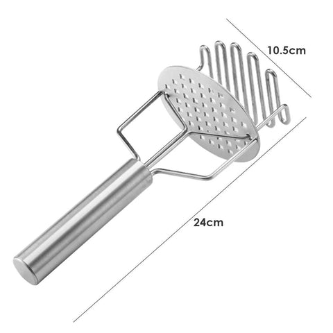 Potato Masher Mud Pressure Machine Juice Pusher Stainless Steel Salads Chopper Fruit Vegetable Tools Kitchen Gadgets Crusher