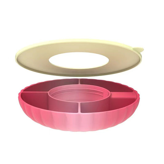 Silicone Snack Packing Plate Large Ice Cup