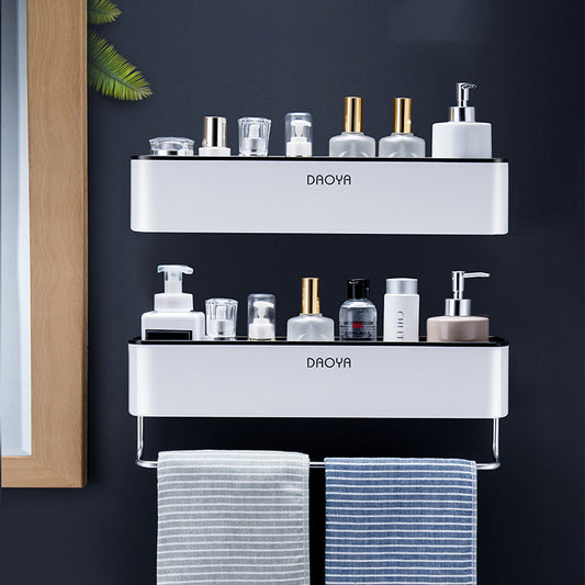 Bathroom shelf wall