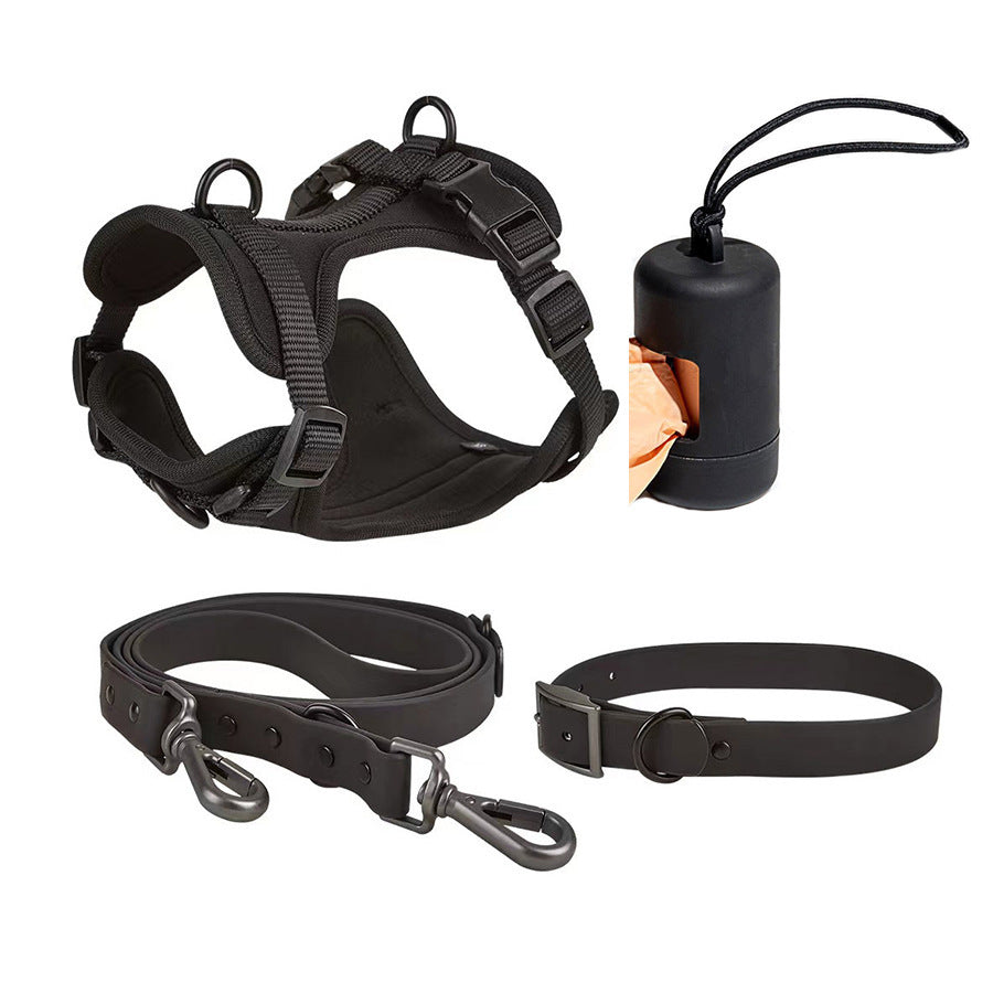 Dog Tactical Chest Back Anti-bite Waterproof Collar