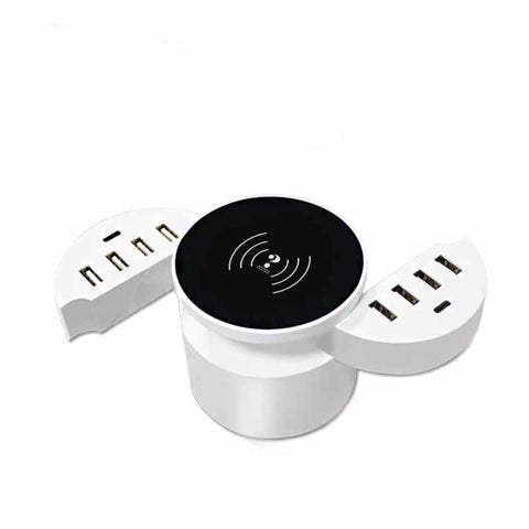 Smart Phone Multi-port Wireless Circular Charger