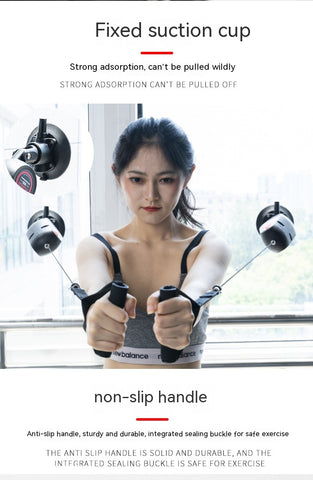 Fitness Rope Home Tension Rope Machine Trainer