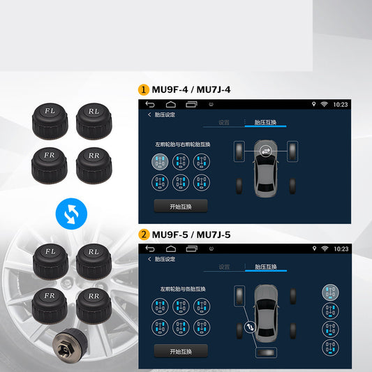 Car Android Tire Pressure Monitor